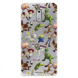 Funda Oficial Disney Toy Story Siluetas Transparente - Toy Story Para Nokia 6