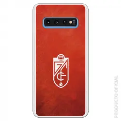 Funda Oficial Granada Textura Roja Escudo Blanco Ss18 Para Samsung Galaxy S10