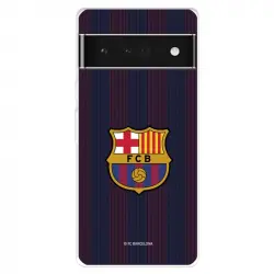 Funda Para Google Pixel 7 Pro Del Fc Barcelona Rayas Blaugrana - Licencia Oficial Fc Barcelona