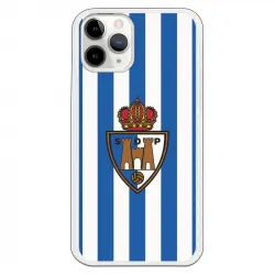 Funda Para Iphone 11 Pro Del Ponferradina Rayas Azules Y Blancas - Licencia Oficial Sd Ponferradina