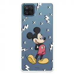 Funda Para Samsung Galaxy M12 Oficial De Disney Mickey Classic Pattern - Clásicos Disney