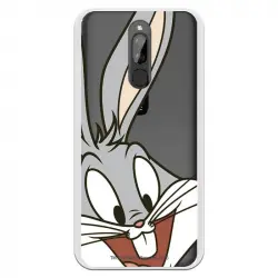 Funda Para Xiaomi Redmi 8 Oficial De Warner Bros Bugs Bunny Silueta Transparente - Looney Tunes