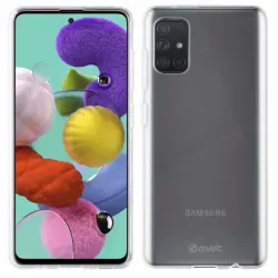 Muvit Funda Recycletek Transparente para Samsung Galaxy A51 5G