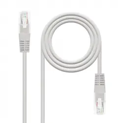 Nanocable Cable de Red Latiguillo RJ45 CAT.6 UTP AWG24 Gris 30 m