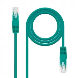 Nanocable Cable de Red RJ-45 UTP AWG24 Cat. 5e 1m Verde