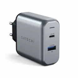 Satechi St-mccam-eu Cargador De Dispositivo Móvil Negro, Gris Interior