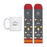 UO Kit Taza + Taza Espresso Patronum + Calcetines Eres todo magia talla 42-46