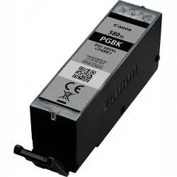 Cartucho de tinta - Canon PGI-580PGBK XL, 18.5ml, Pigmento negro