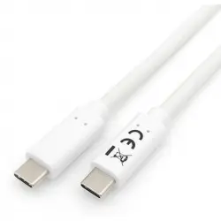 Equip Cable USB-C 3.2 5G Macho/Macho 1m Blanco
