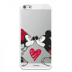 Funda Para Iphone 5 Oficial De Disney Mickey Y Minnie Beso - Clásicos Disney