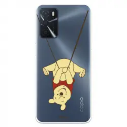 Funda para Oppo A16 Oficial de Disney Winnie Columpio - Winnie The Pooh