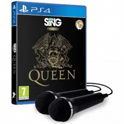 Let's Sing Queen + 2 Micrófonos PS4