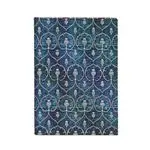 Libreta Paperblanks Mediana Lisa Terciopelo azul