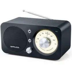 Muse M-095bt Negro Radio Analógica Fm Con Altavoz Integrado