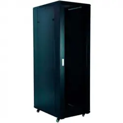Powergreen Armario Rack 19" 42U 80x80cm Puerta Delantera Perforada y Doble Trasera con Accesorios