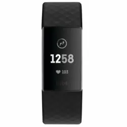 Pulsera de Actividad Fitbit Charge 3 - Grafito/Negro