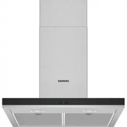 Siemens Campana De Pared Decorativa 60 Cm 674m3 / H Acero Inoxidable - Lc67bhp50