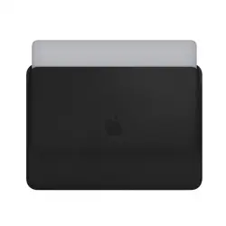 Apple - Funda de piel Apple para MacBook Pro de 33,02 cm (13') Negro (Reacondicionado grado A).