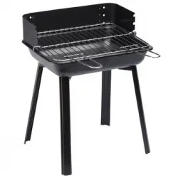 Barbacoa Portátil De Camping Portago 33x26 Cm Negra 11527 Grillchef