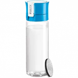 Botella - Brita fill&go Vital, Con filtro de agua, Capacidad 600 ml, Azul