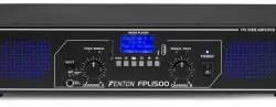 Fenton Fpl1500 Amplificador Digital Led Azules + Eq)