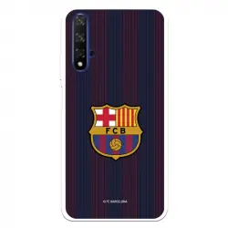 Funda Para Huawei Honor 20 Del Barcelona Rayas Blaugrana - Licencia Oficial Fc Barcelona