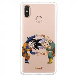 Funda Para Xiaomi Mi Max 3 Oficial De Dragon Ball Goten Y Trunks Fusión - Dragon Ball