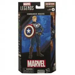 Hasbro Figura Marvel Legends Comic Series Comandante Rogers