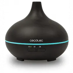 Humidificador - Cecotec Pure Aroma 150 Yin, Función aromas, 750ml, Programable, 7 luces LED, Silencioso, Negro