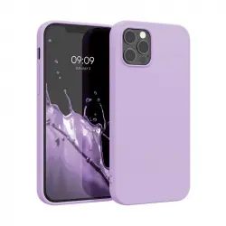 Icoveri Funda de Silicona Morada Compatible con iPhone 12 Pro Max