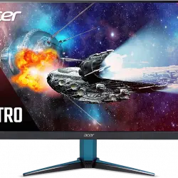 Monitor gaming - Acer Nitro VG271UM3, 27" WQHD IPS, 0.5 ms , 180 Hz, 2 x HDMI(2.0) + 1 DP(1.2) Altavoces, FreeSync Premium, Negro
