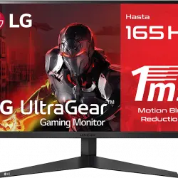 Monitor gaming - LG 27GQ50F-B, 27 ", Full-HD, 1 ms, 165Hz, 2 HDMI, DisplayPort 1.2, Negro