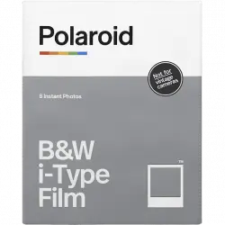 Papel fotográfico - Polaroid 6001, Para Lab/6001, 8 Fotos, Blanco y Negro