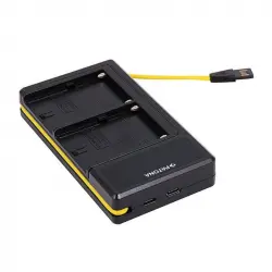 Patona Cargador Dual con Pantalla LED para Baterías Sony NP-FM50