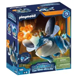 Playmobil Dragones: Nine Realms: Plowhorn & D'Angelo