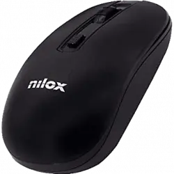 Ratón inalámbrico - Nilox NXMOWI2001, Bluetooth, Inalámbrico, 1.000 dpi, Negro