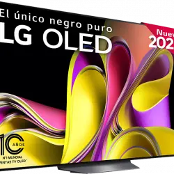 TV OLED 65" - LG OLED65B36LA, 4K, Inteligente α7 4K Gen6, Smart TV, DVB-T2 (H.265), Negro