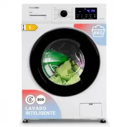 Universalblue Lavadora 8 Kg, Carga Frontal, 12 Programas, E, Blanco, 60 Cm