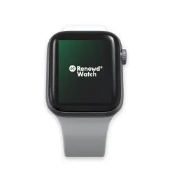 Apple Watch S6 44mm GPS Caja de aluminio Plata y correa deportiva Blanco (Reacondicionado A++)