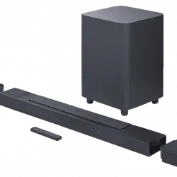 Barra de sonido - JBL Bar 800, Bluetooth, Subwoofer, 720 W, Canales 5.1.2, Negro