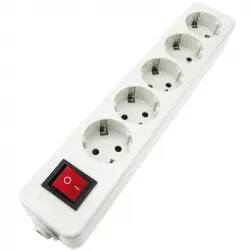 Bematik Base 5 Tomas Schuko con Interruptor 16A 250V 3680W
