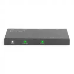 Digitus Splitter Ultra Slim 2x HDMI 4K Negro