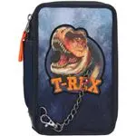 Estuche triple con contenido Dino World T-rex