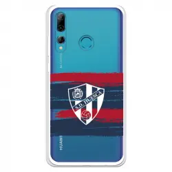 Funda Para Huawei P Smart Plus 2019 Del Huesca Rayas Transparente - Licencia Oficial Sd Huesca