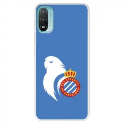 Funda Para Motorola Moto E40 Del Rcd Espanyol Escudo Perico - Licencia Oficial Rcd Espanyol