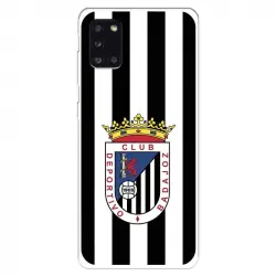 Funda Para Samsung Galaxy A31 Del Badajoz Escudo Blanquinegro - Licencia Oficial Club Deportivo Badajoz