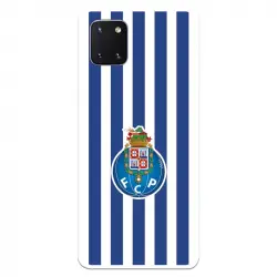 Funda Para Samsung Galaxy A81 Del Fútbol Club Oporto Escudo Rayas - Licencia Oficial Fútbol Club Oporto
