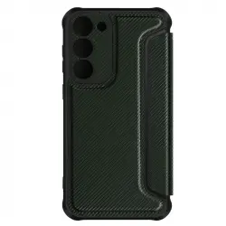Funda Para Samsung S23 Tarjetero Esquinas Reeforzadas Verde Oscuro
