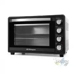 Horno Eléctrico De Sobremesa 45 Litros. 2000 W. Calor Superior E Inferior.