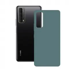 Ksix Funda Semirrígida Antideslizante para Huawei P Smart 2021 Verde